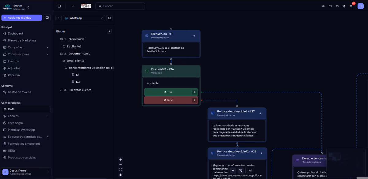 Atiende tus leads con nuestro bot